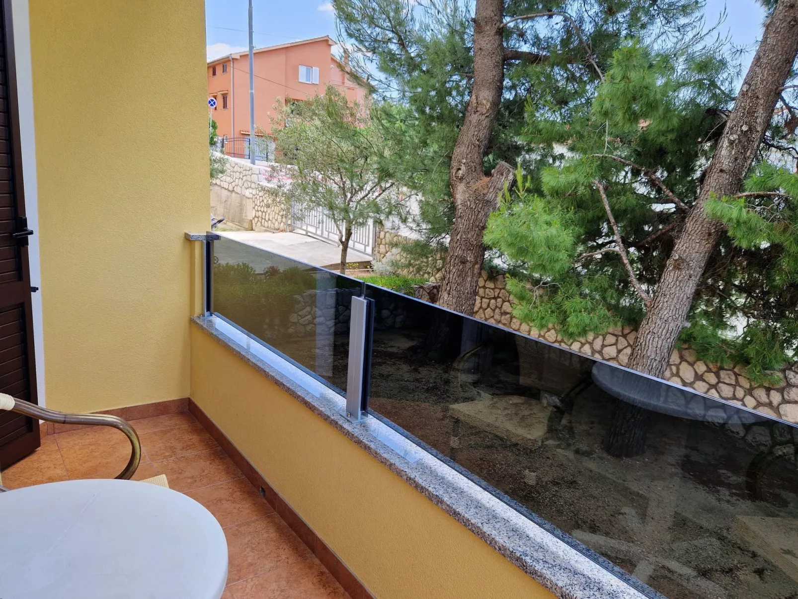 In Baška mit Eigenem Balkon-Buiten