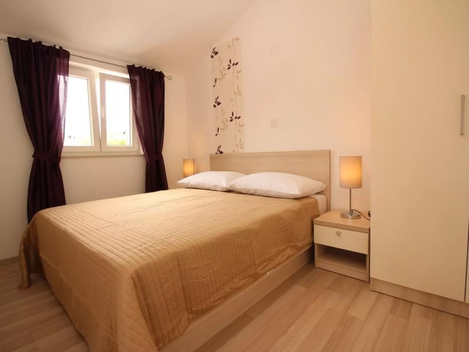 Wohnung in Baška mit Eigenem Balkon-Binnen