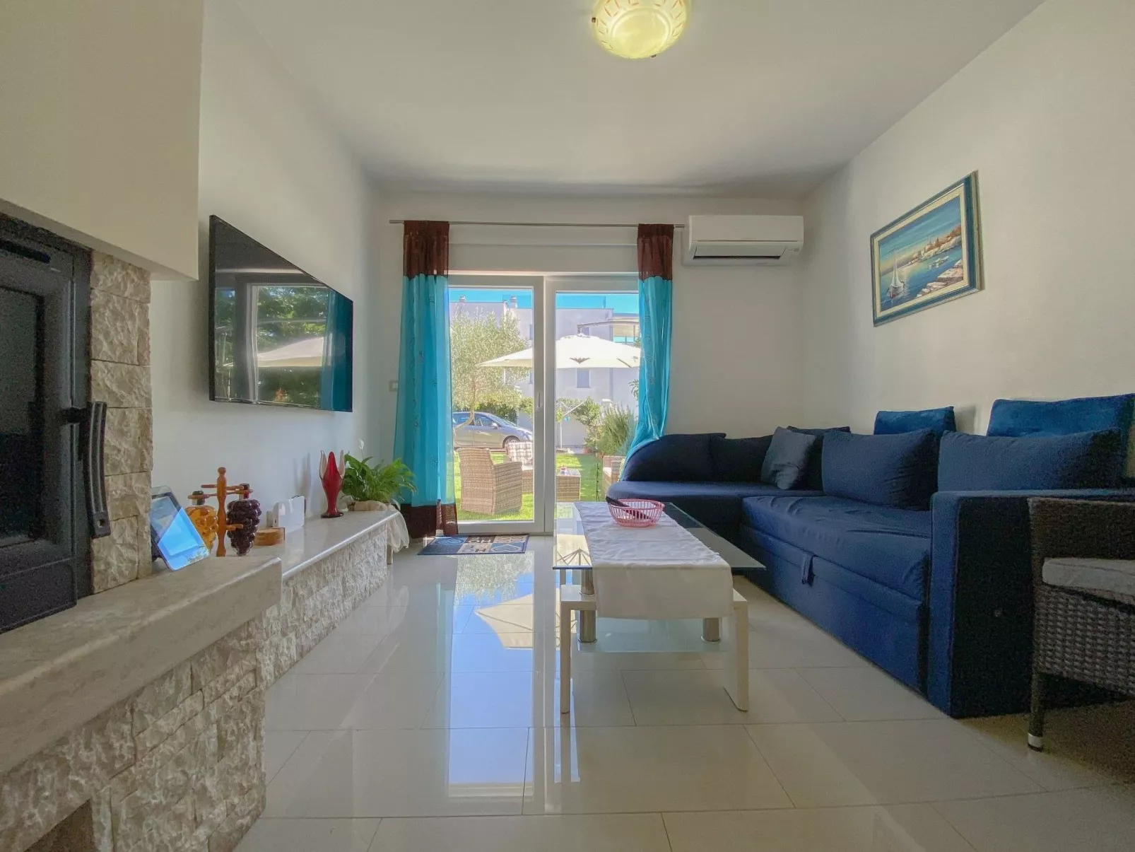 Für 6 Personen ca. 55 m&sup2; in Novigrad, Adriaküste Kroatien (Westküste von I-Binnen