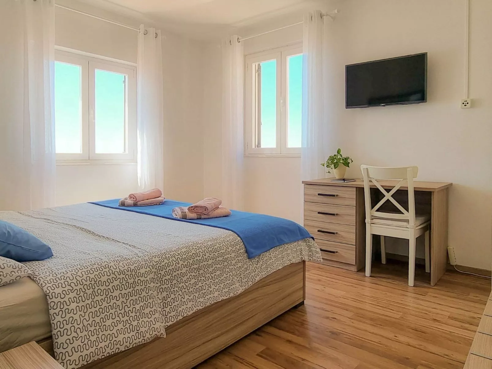 Gemütliches Appartement Libera direkt am Strand-Binnen