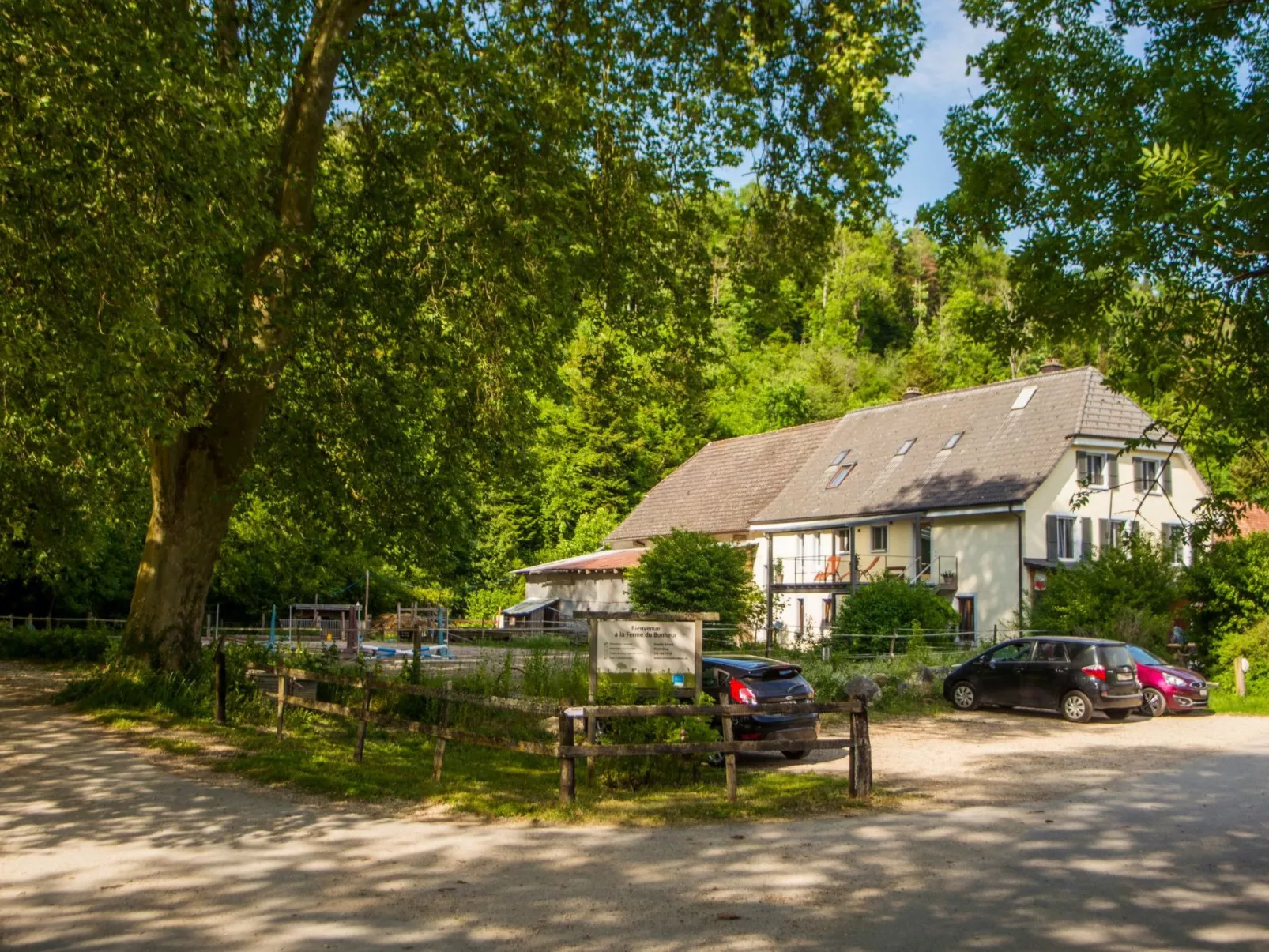 Leben "Im Herzen der Farm"-Buiten