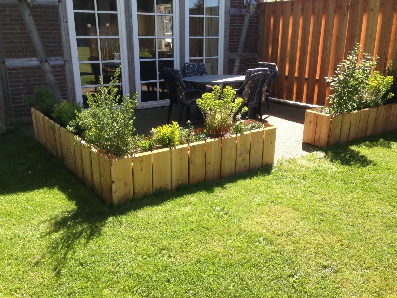 In Wolterdingen mit Eigener Terrasse-Buiten