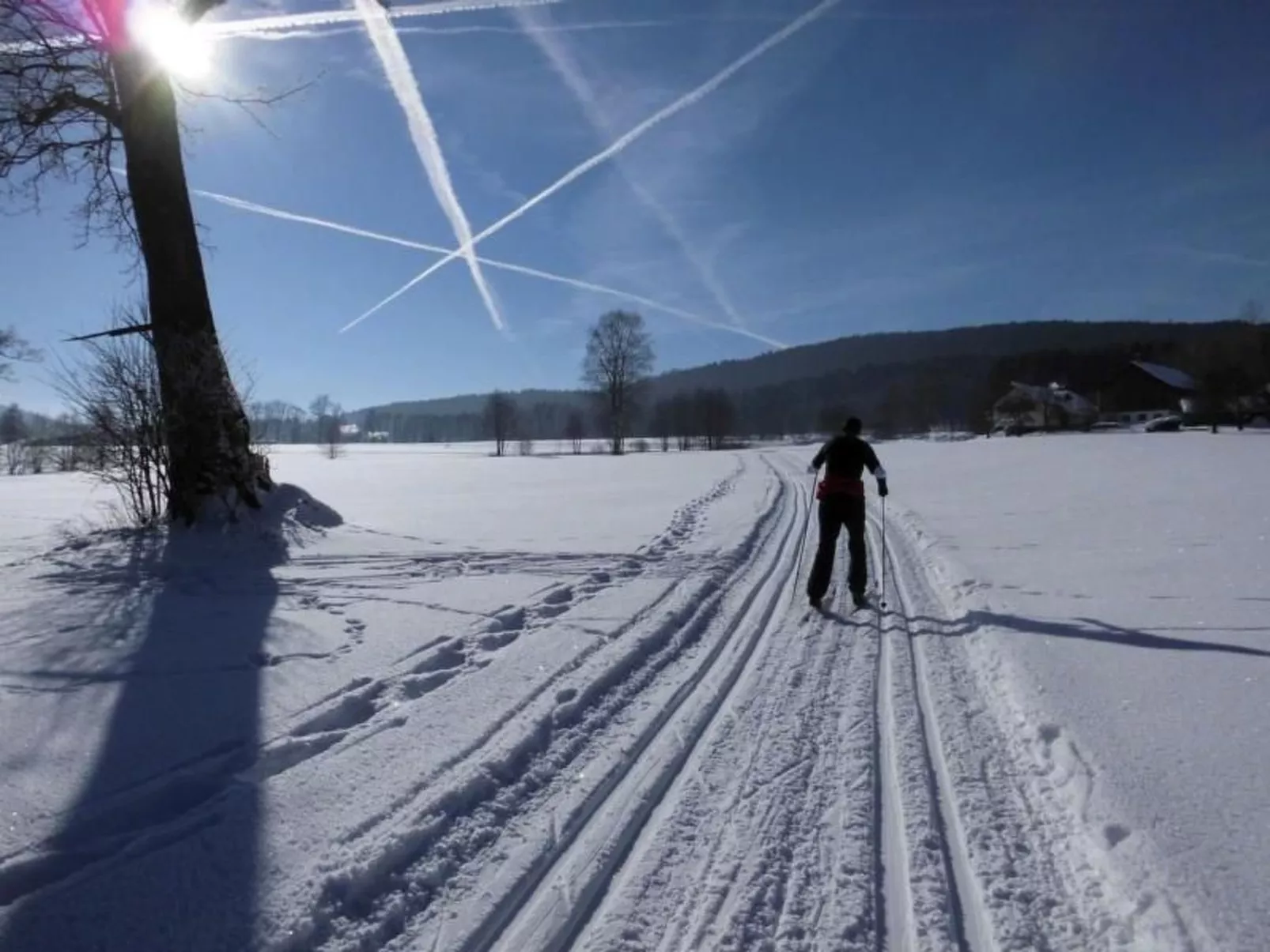 Gemütliche Ferienwohnung in Weiherhäuser mit Garten und Terrasse-Buiten
