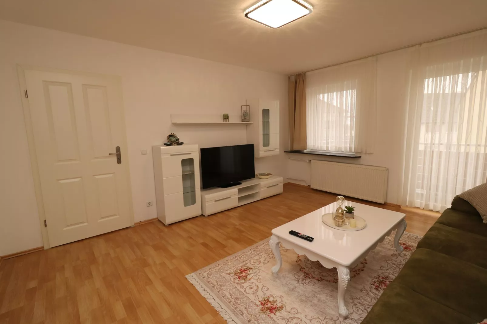 Apartment in Essen mit Terrasse-Woonkamer