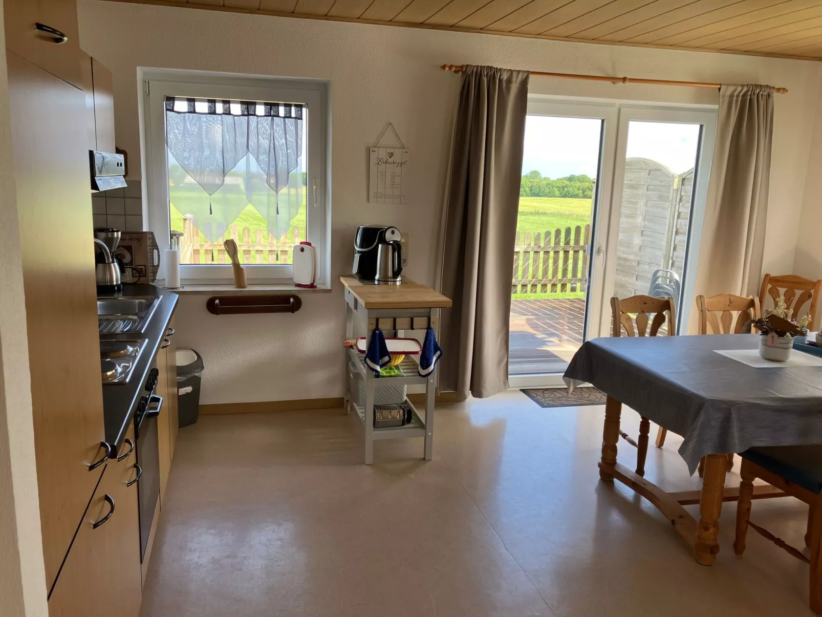 Haus mit Herz-Binnen