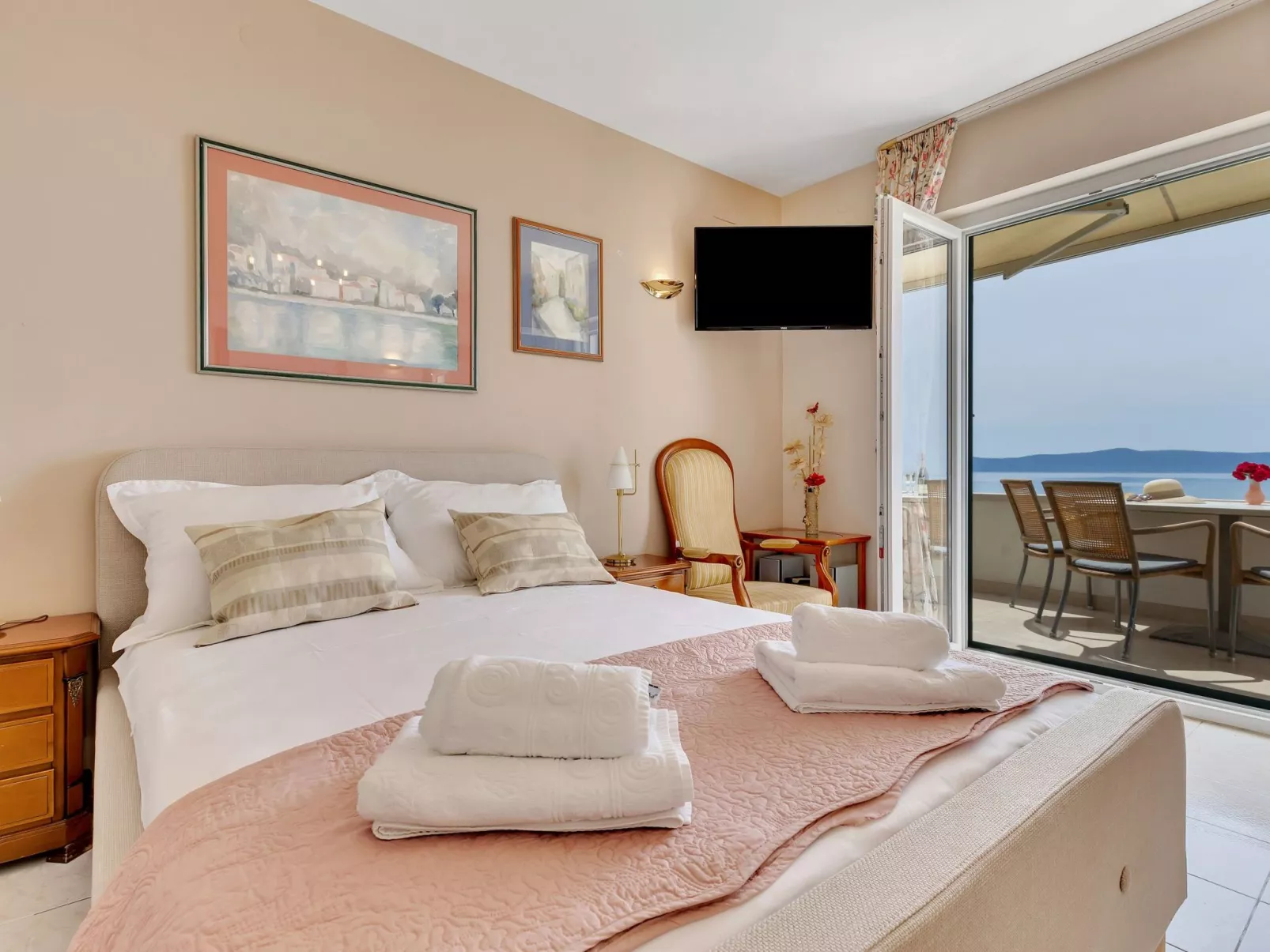 Wohnung in Drašnice mit Schönem Garten-Binnen