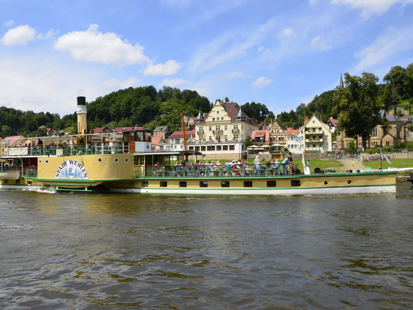 Panoramablick in Königstein-Buiten