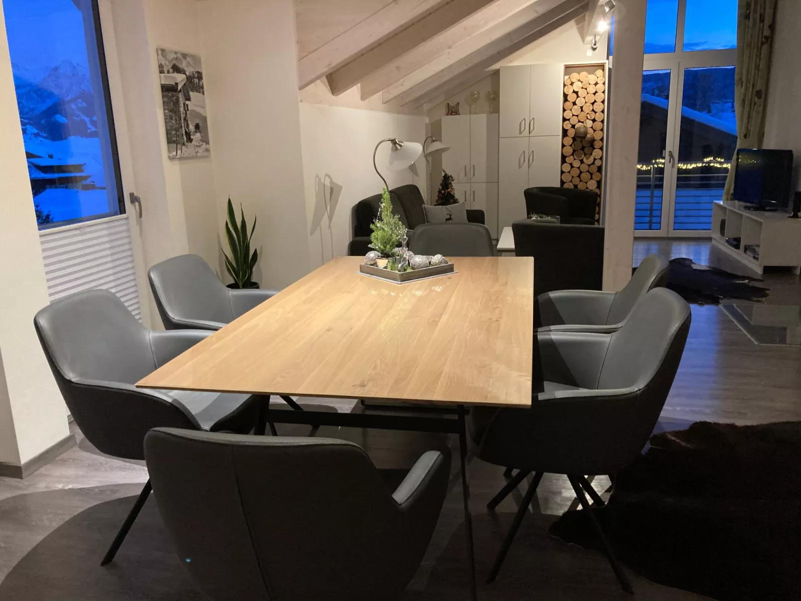 Fewo Bergblick lodge-Binnen