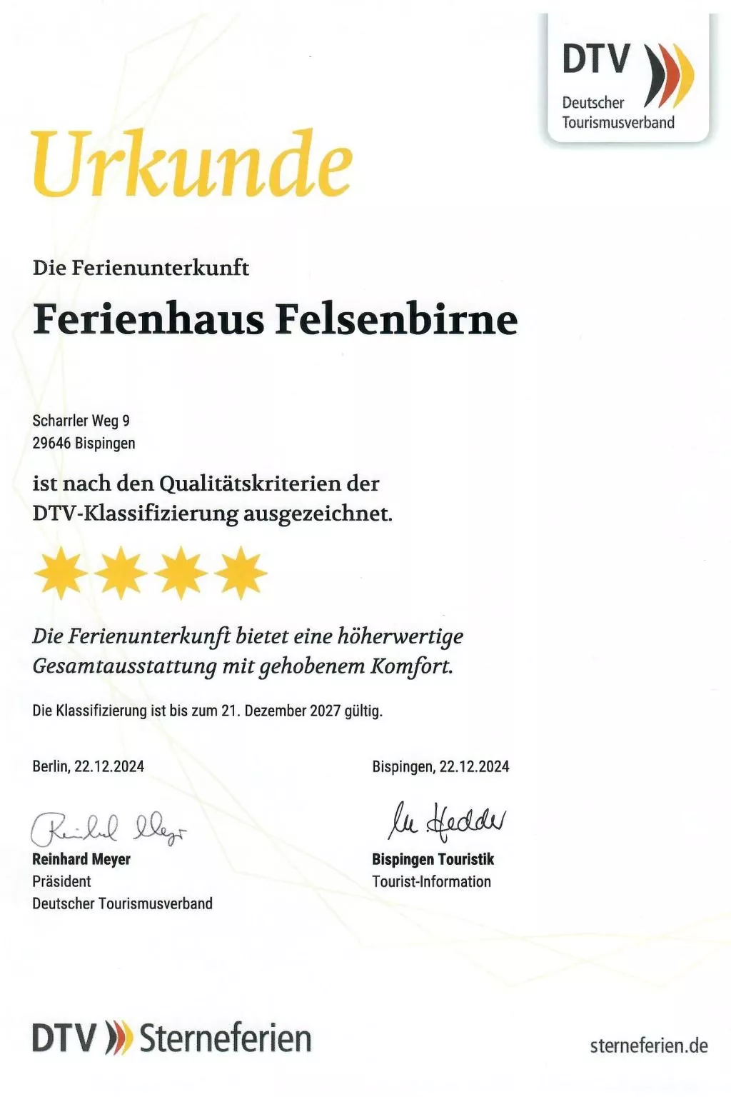 Haus Felsenbirne im Bispinger Heidezauber-Image-tags.info