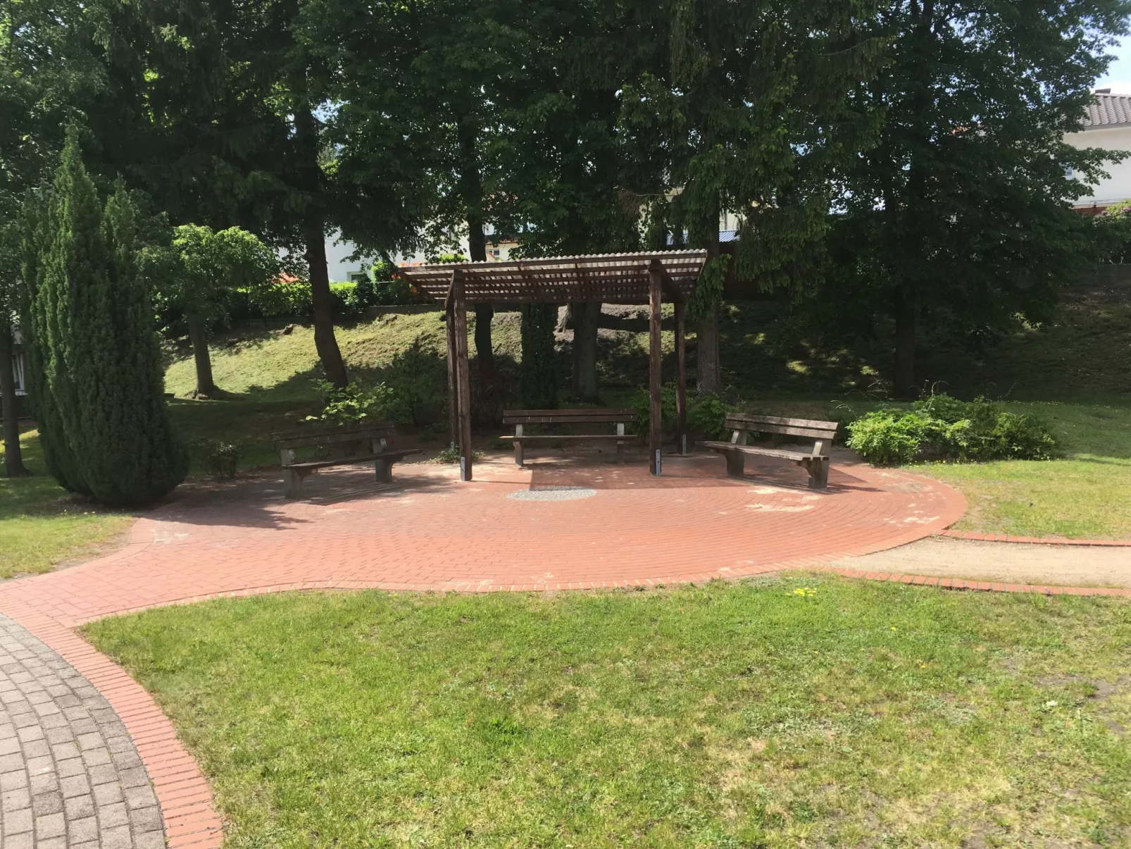 In Soltau mit Garten-Buiten