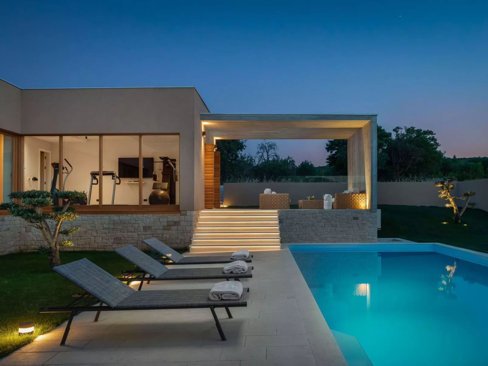 Villa Klang der Stille bei Sibenik-Buiten