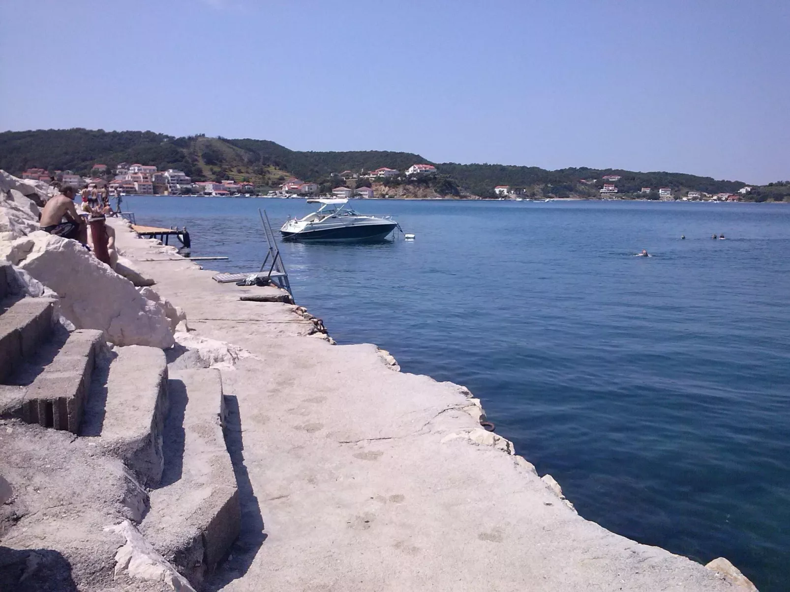 Wohnung Marica mit Balkon und herrlichem Meerblick-Buiten