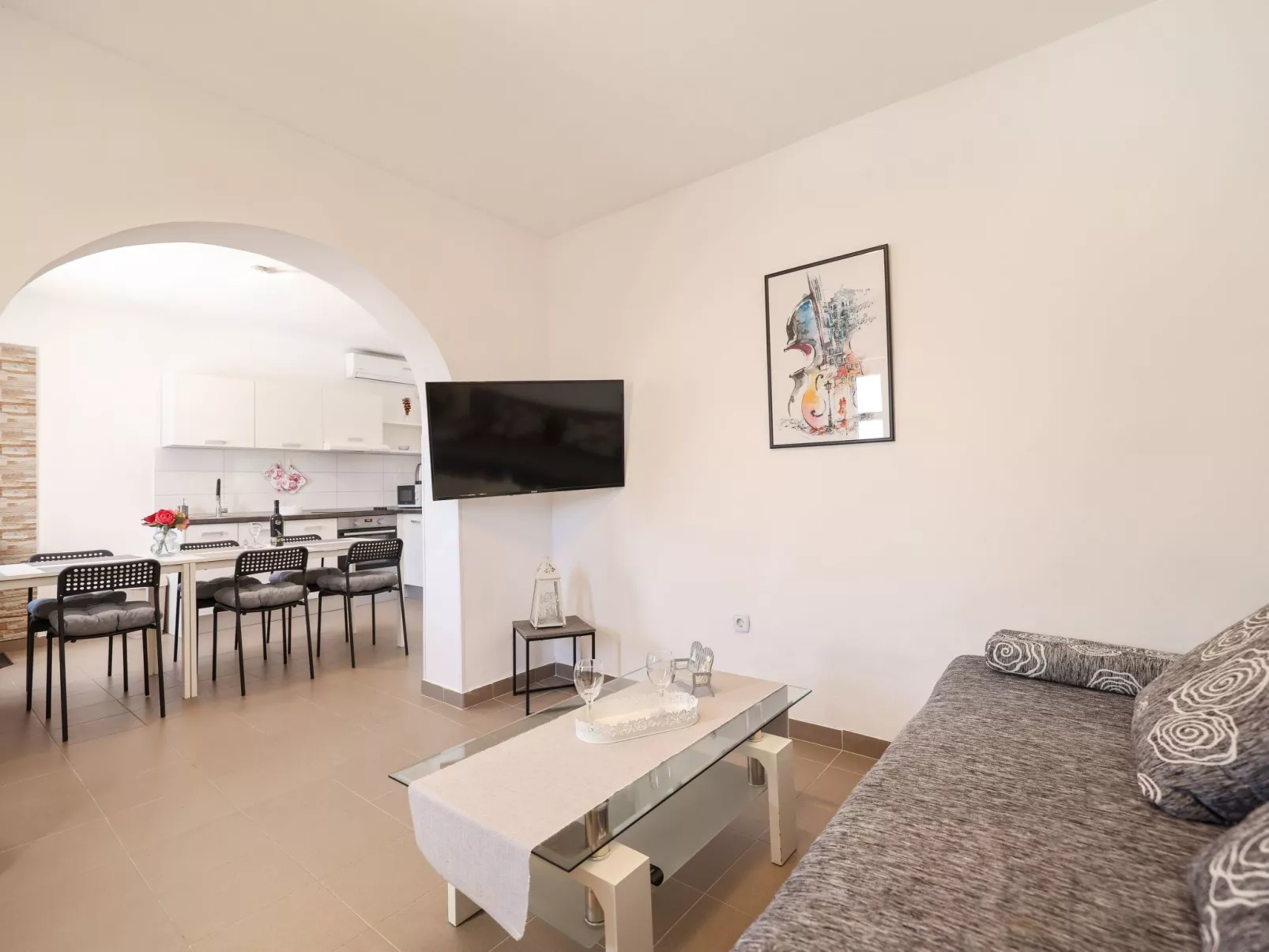 Wohnung "Wohnung A1" direkt am Strand - Binnen