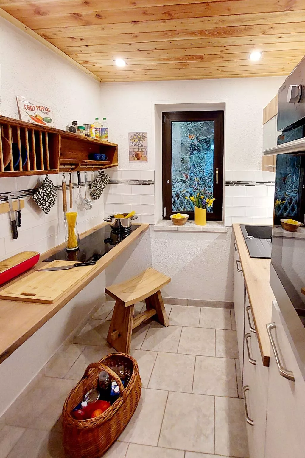 Am Wald gelegenes Ferienhaus "Wolf" mit Kamin-Binnen