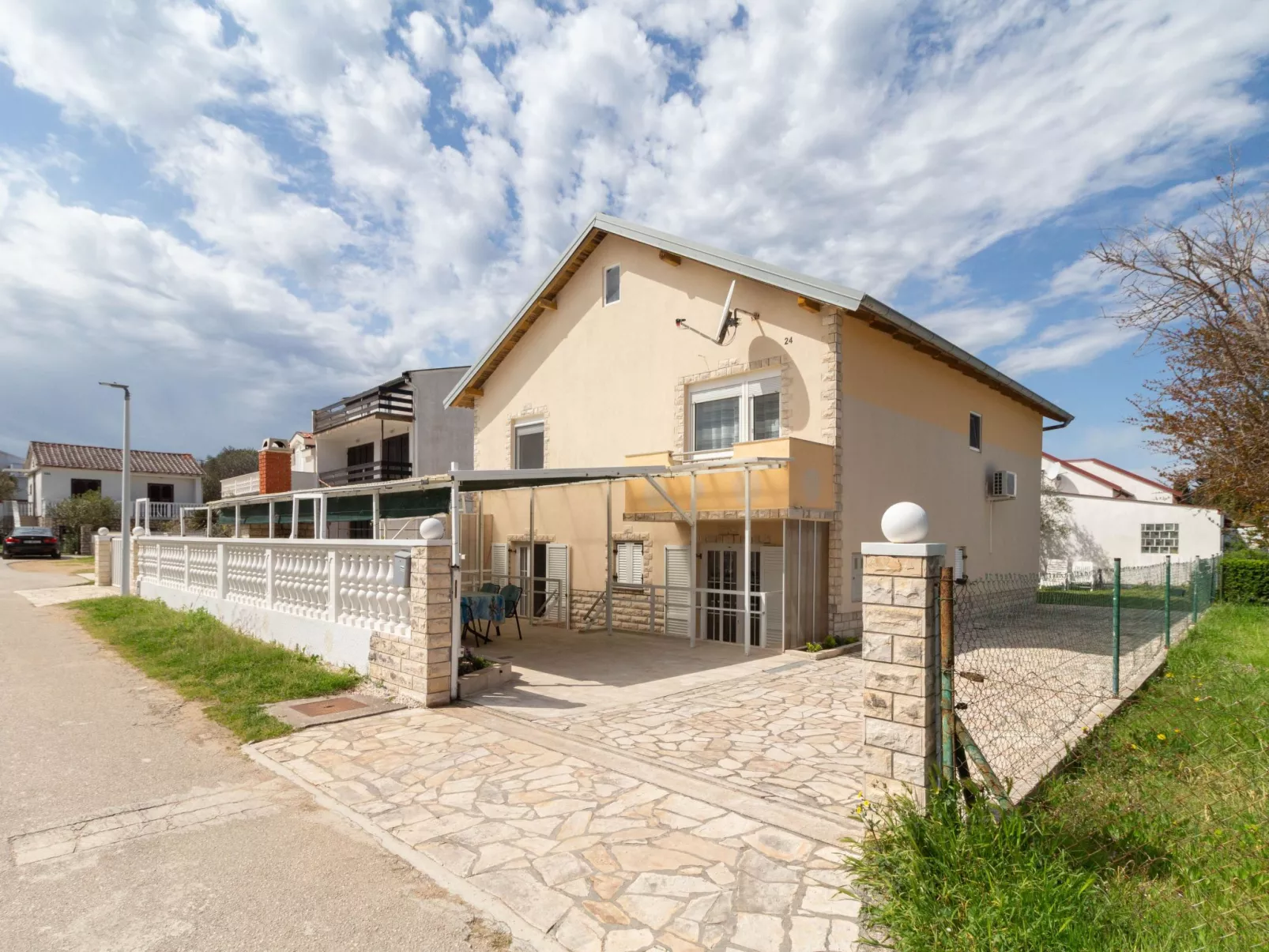Wohnung "Libertas" direkt am Strand-Buiten