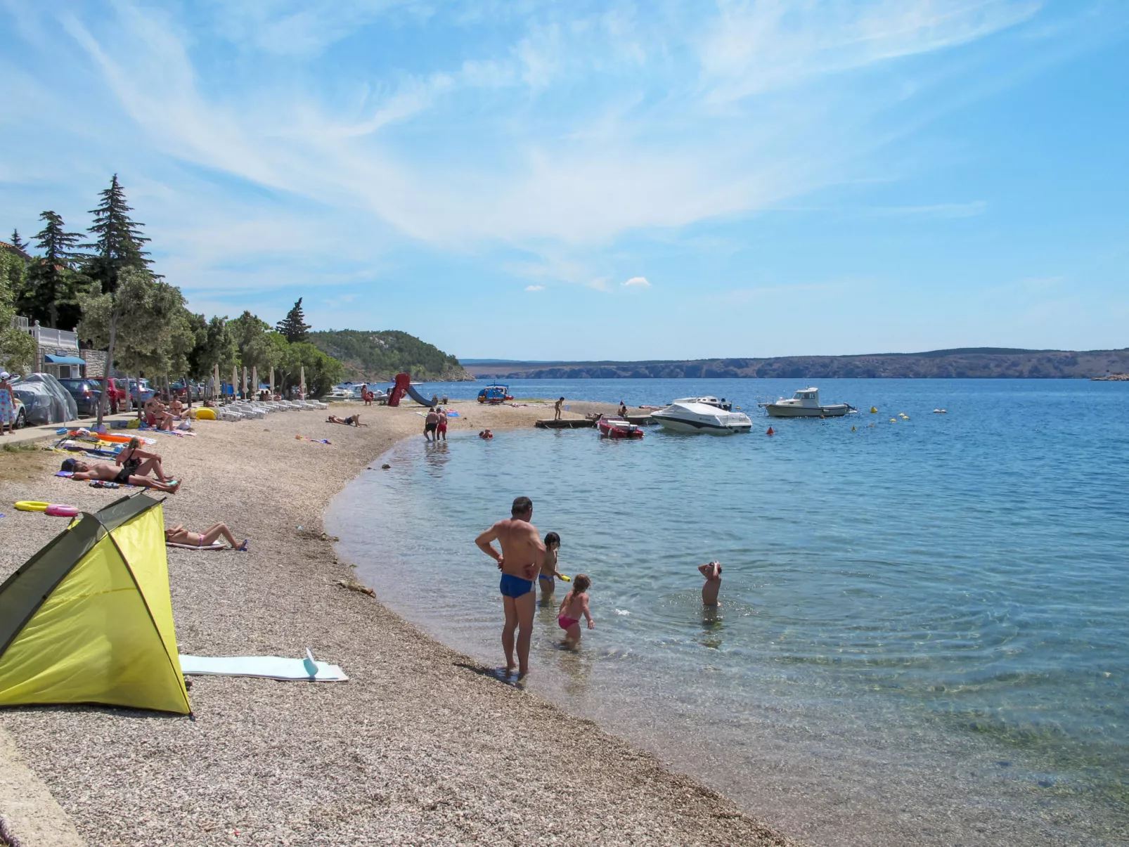 In Jadranovo mit Schönem Balkon-Omgeving