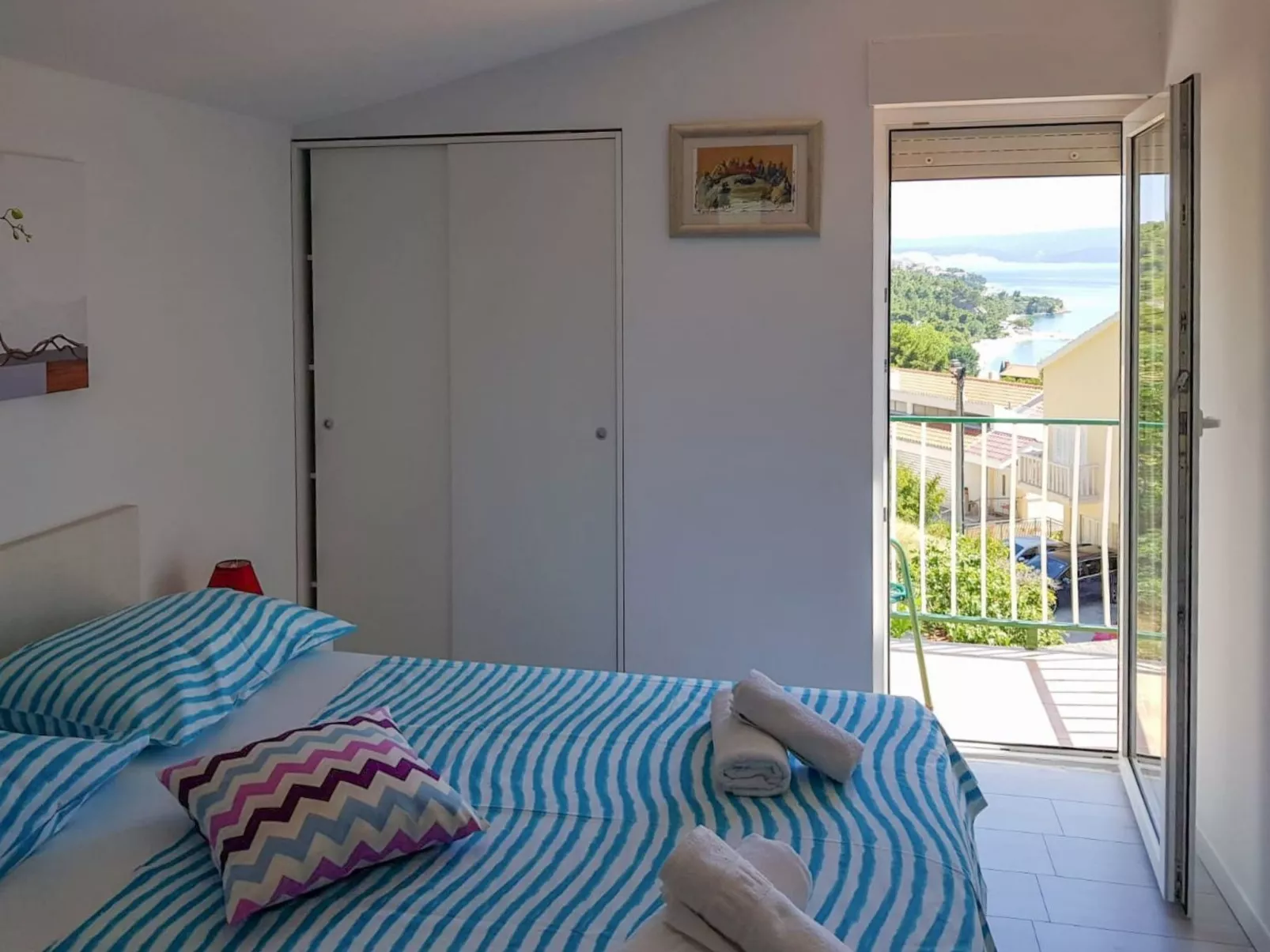 Appartement "Zorka" mit Blick auf das Wasser-Binnen