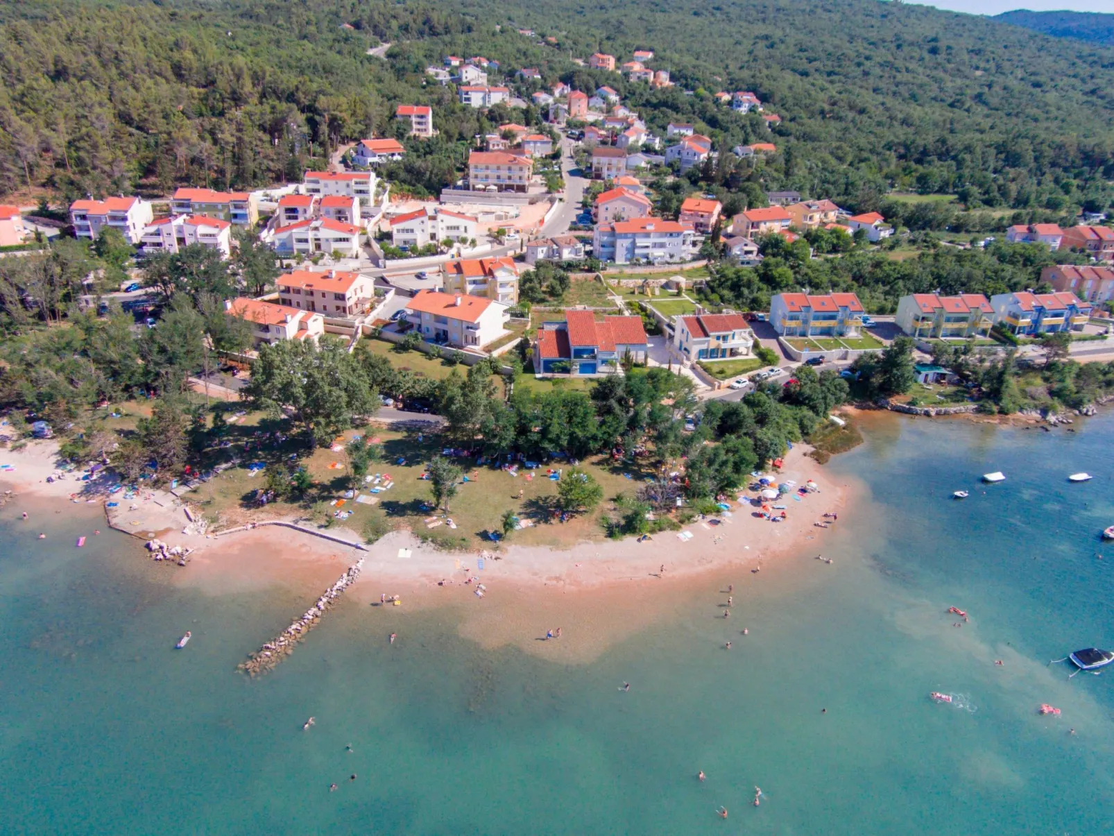 Wohnung Vodopija - Buiten