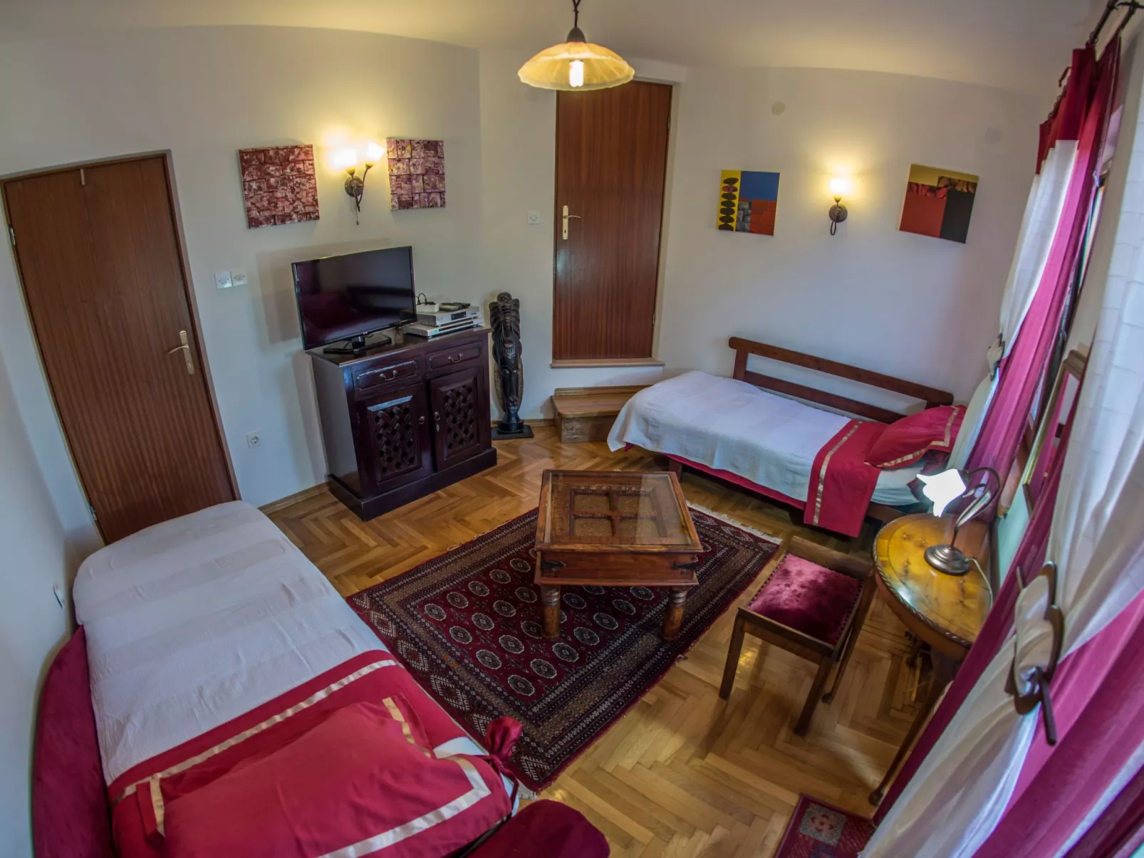 Geräumige Wohnung in der Nähe von Meer und Strand-Binnen