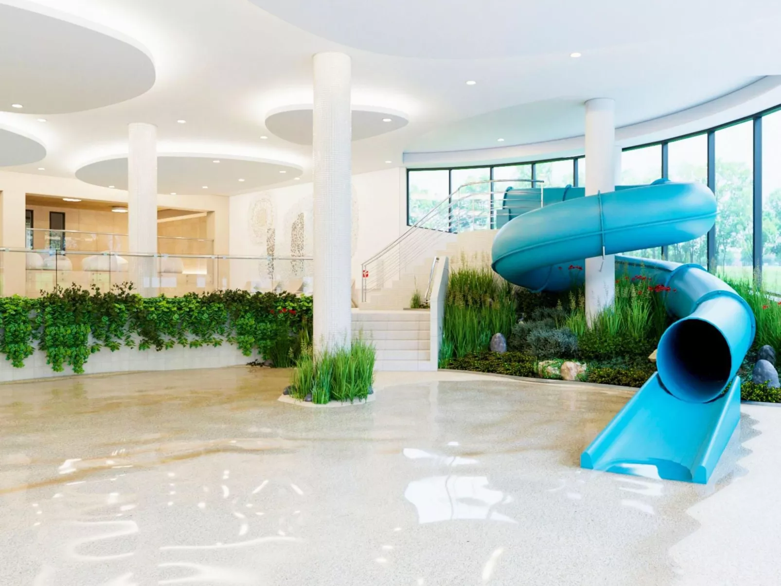 Polanki Aqua Nemo Wohnungen Kolobrzeg A105-Binnen