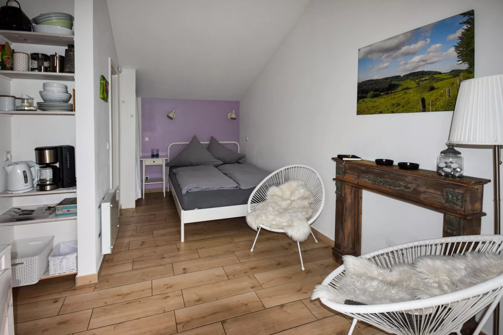 Ferienhaus Terra 2 Personen-Slaapkamer