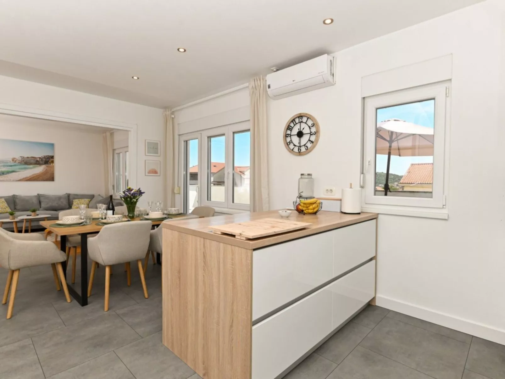 Charmante 2-Zimmer-Wohnung in der Nähe der Altstadt von Trogir-Binnen