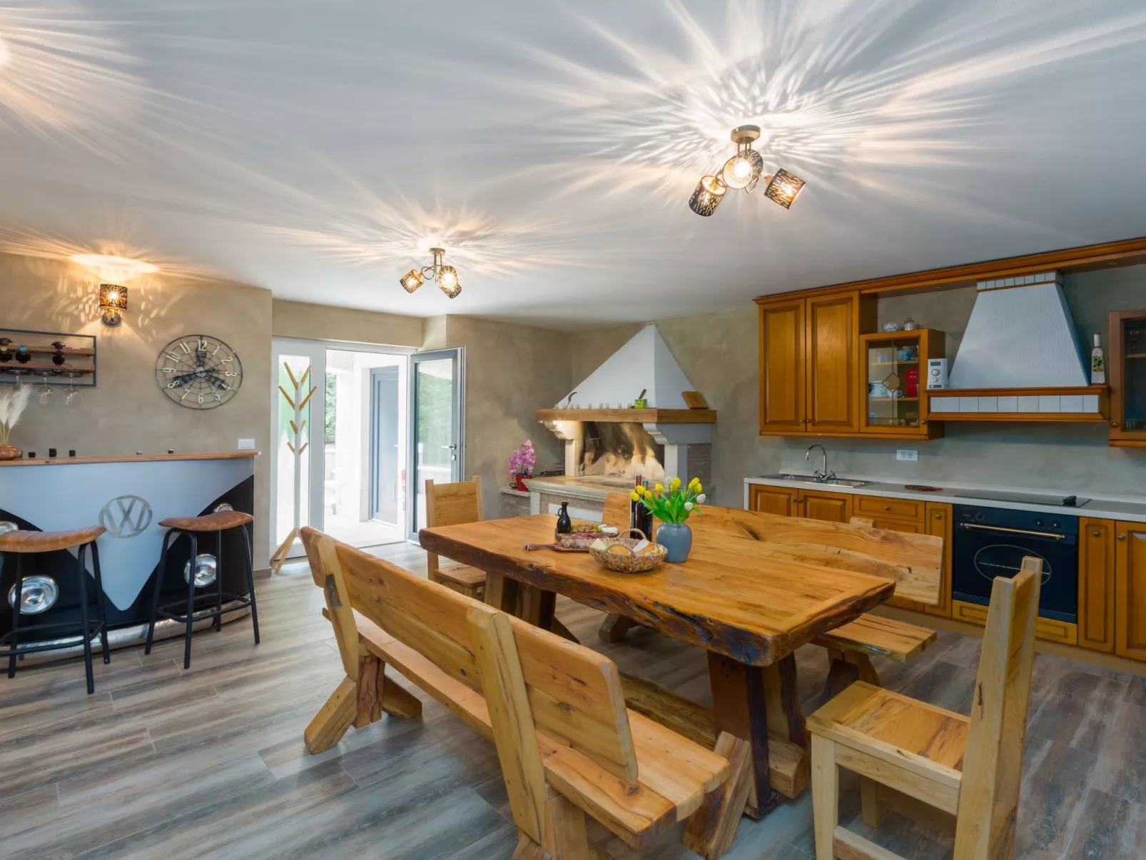 Villa Anabel bei Porec mit Pool, Jacuzzi und Sauna-Binnen