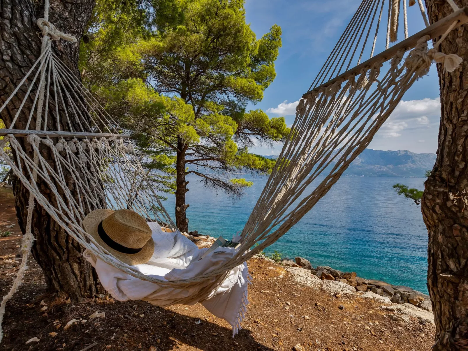 Haus in Općina Sućuraj mit Grill und Terrasse-Buiten