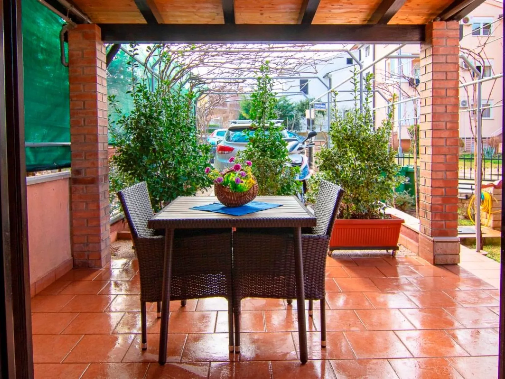 Studio-Apartment in Stinjan, 600 m vom Strand entfernt-Binnen