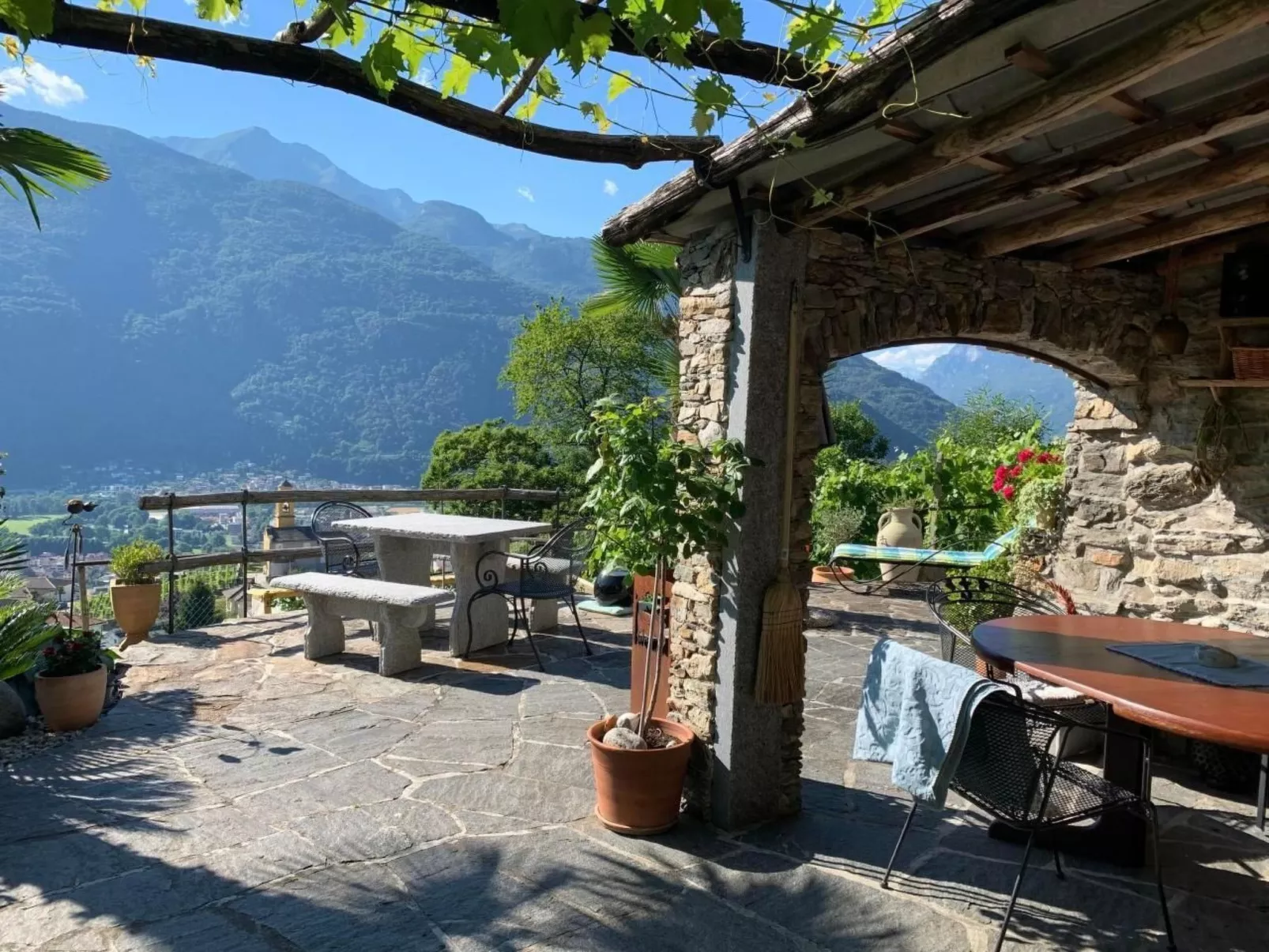 Rustico Motto della Capra-Buiten