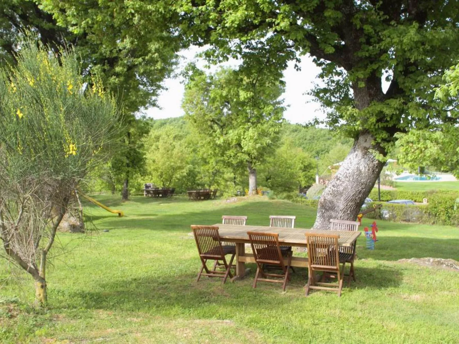 Unterkunft in Residenz mit Spa, Schwimmbad, Wi-Fi-Buiten