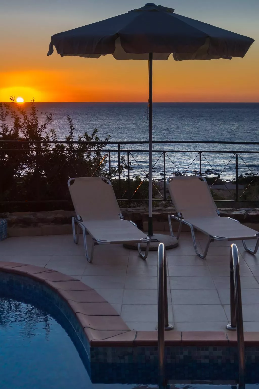 Steinvilla mit Meerblick bei Elafonissi-Buiten