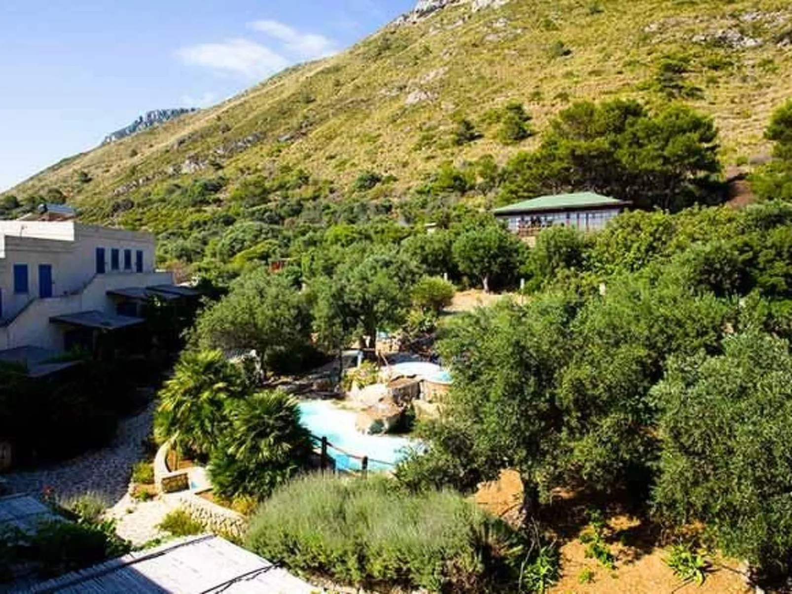 Wohnung in Marettimo mit Terrasse, gemeinsamem Pool und Garten-Buiten