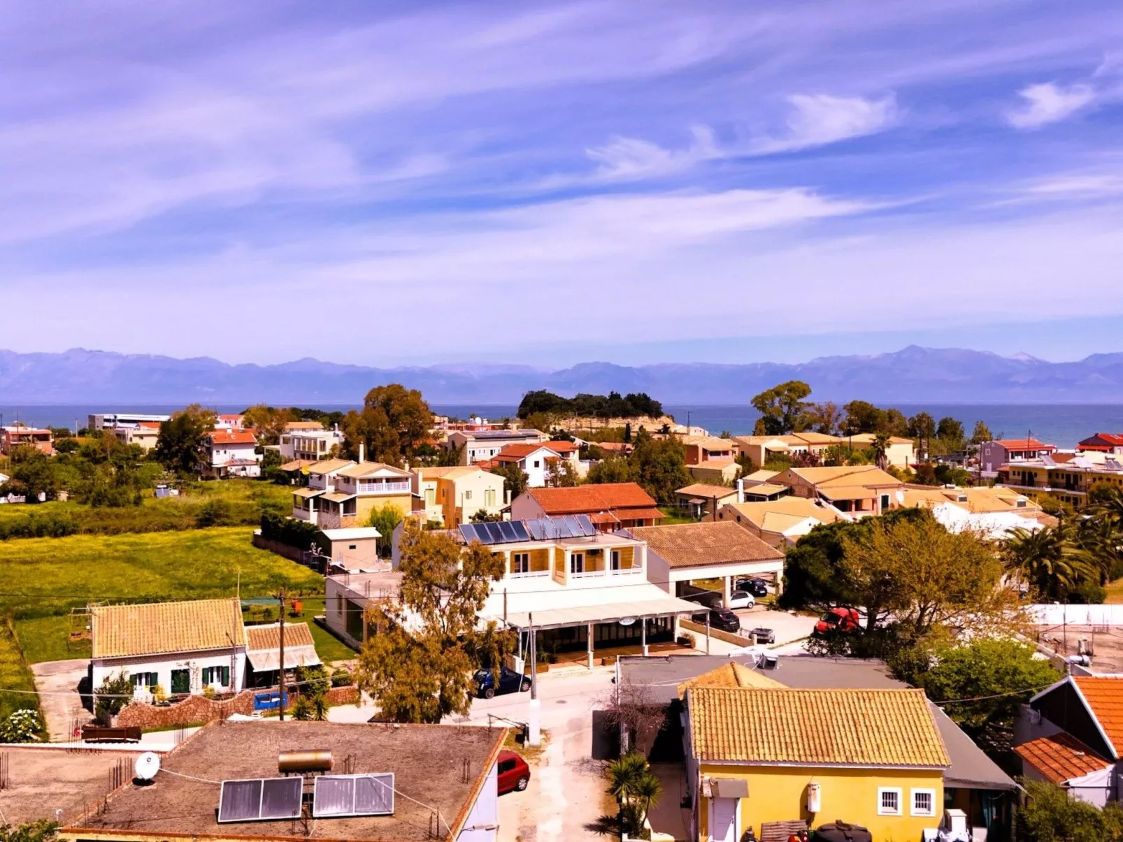 Tolle Villa am Meer in Sidari - perfekt für Familien-Buiten