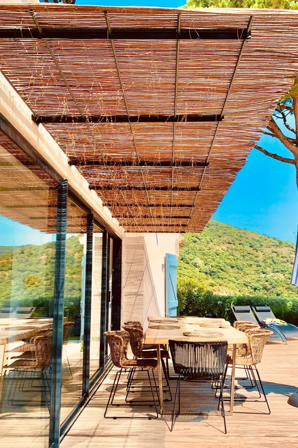 Villa "The View" mit eigenem Pool-Buiten