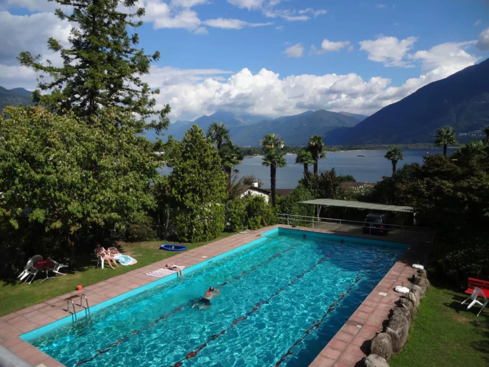 Ökohaus A, Schwimmbad, Garten und Ruhe-Buiten