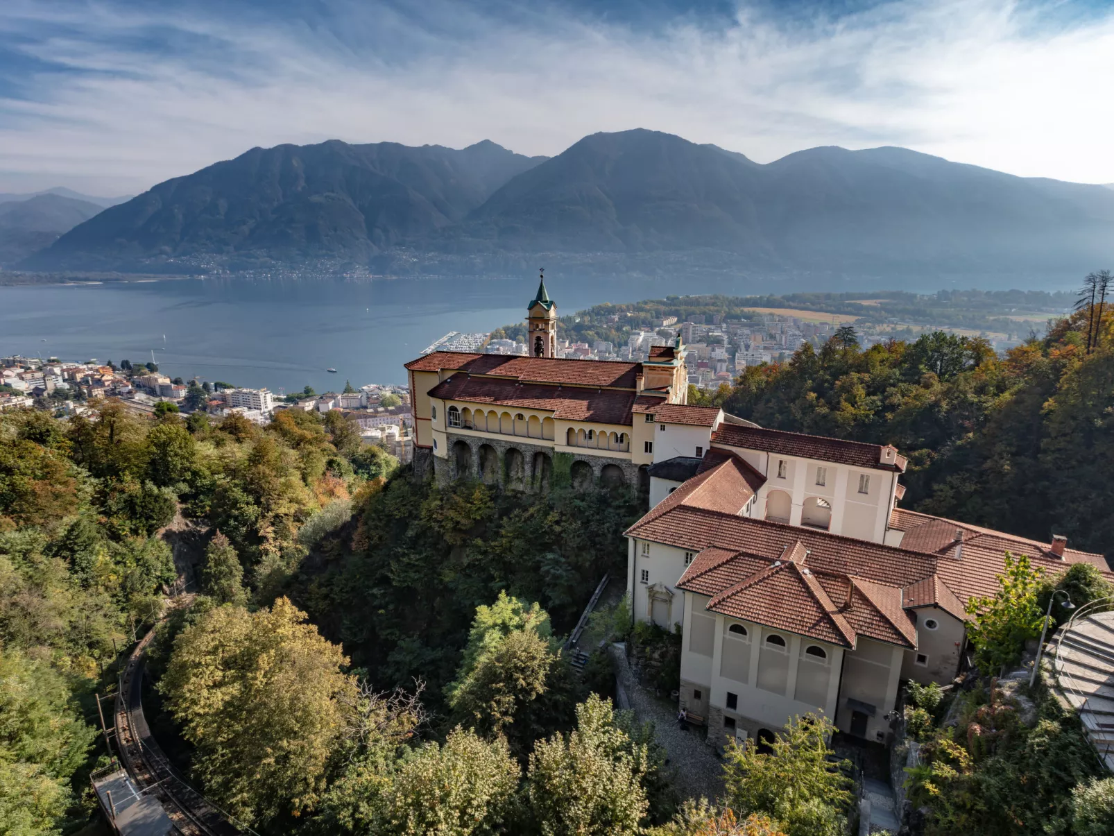 Panorama Locarno-Omgeving