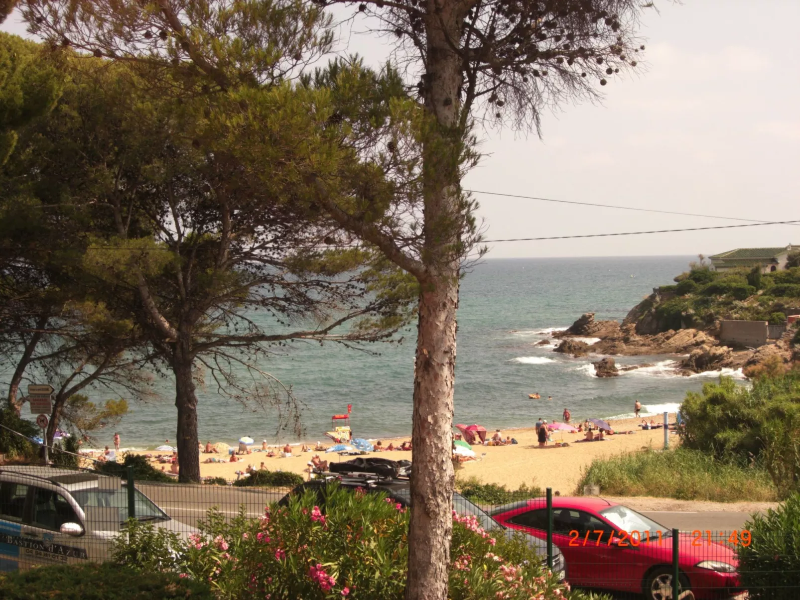 Erdgeschoss der Villa du Pébrier Côte d'Azur Saint Aygulf-Buiten