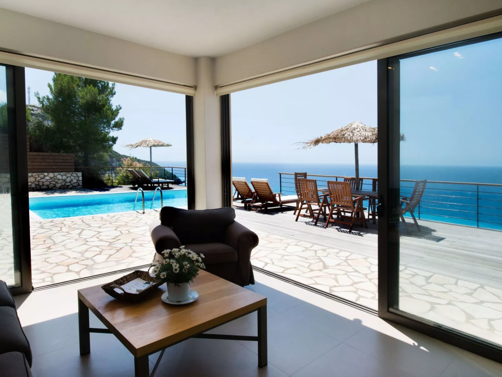 Schönes Haus in Lefkada mit privatem Pool und malerischer Aussicht-Binnen