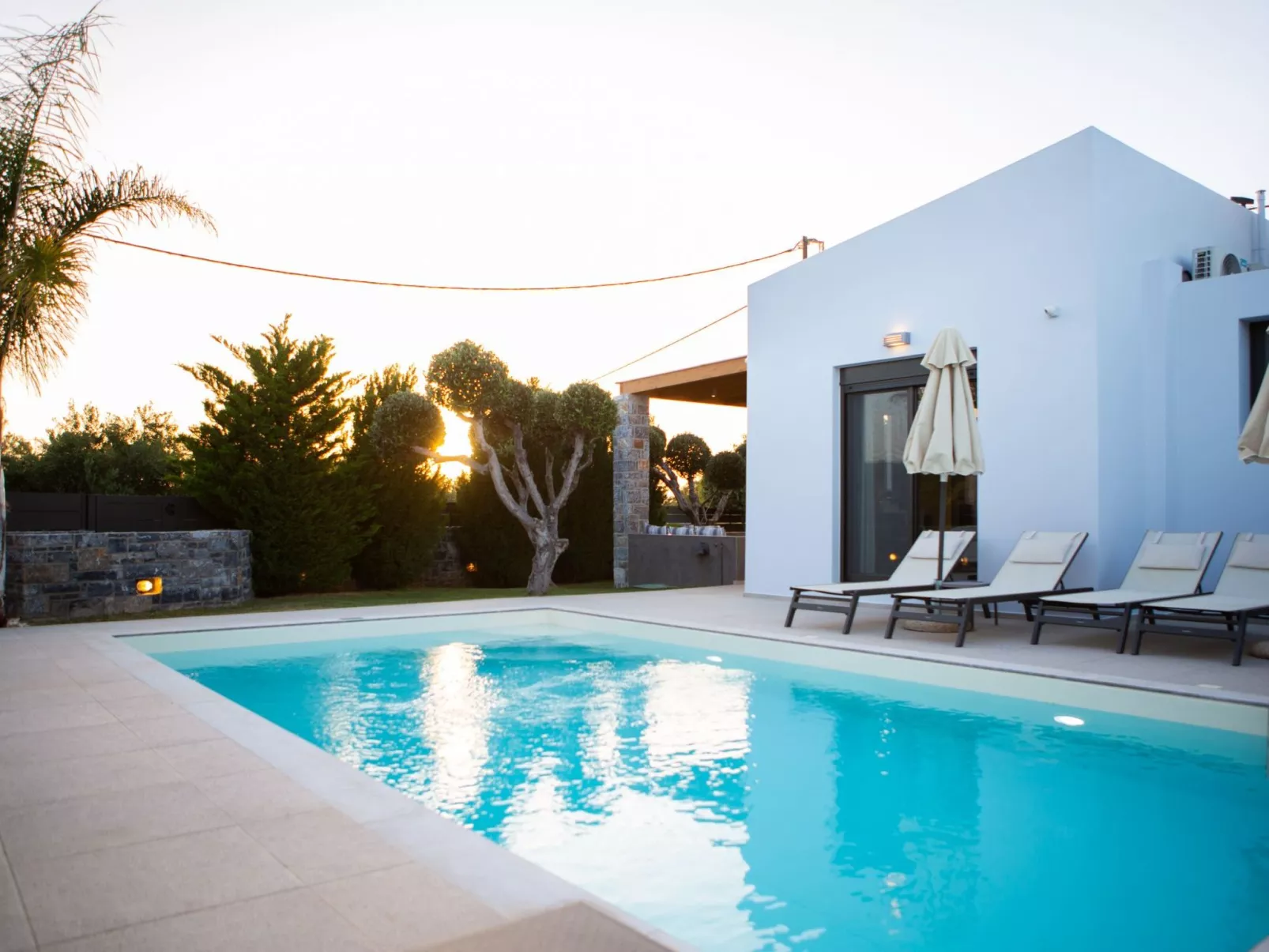 Villa Stavelia mit privatem Pool-Buiten