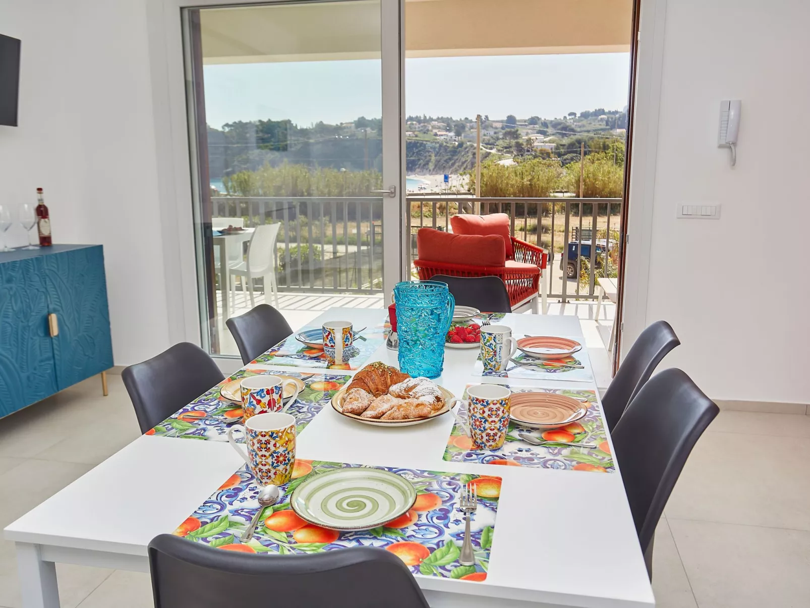 Grüne Wohnung 1 Stockwerk-Binnen