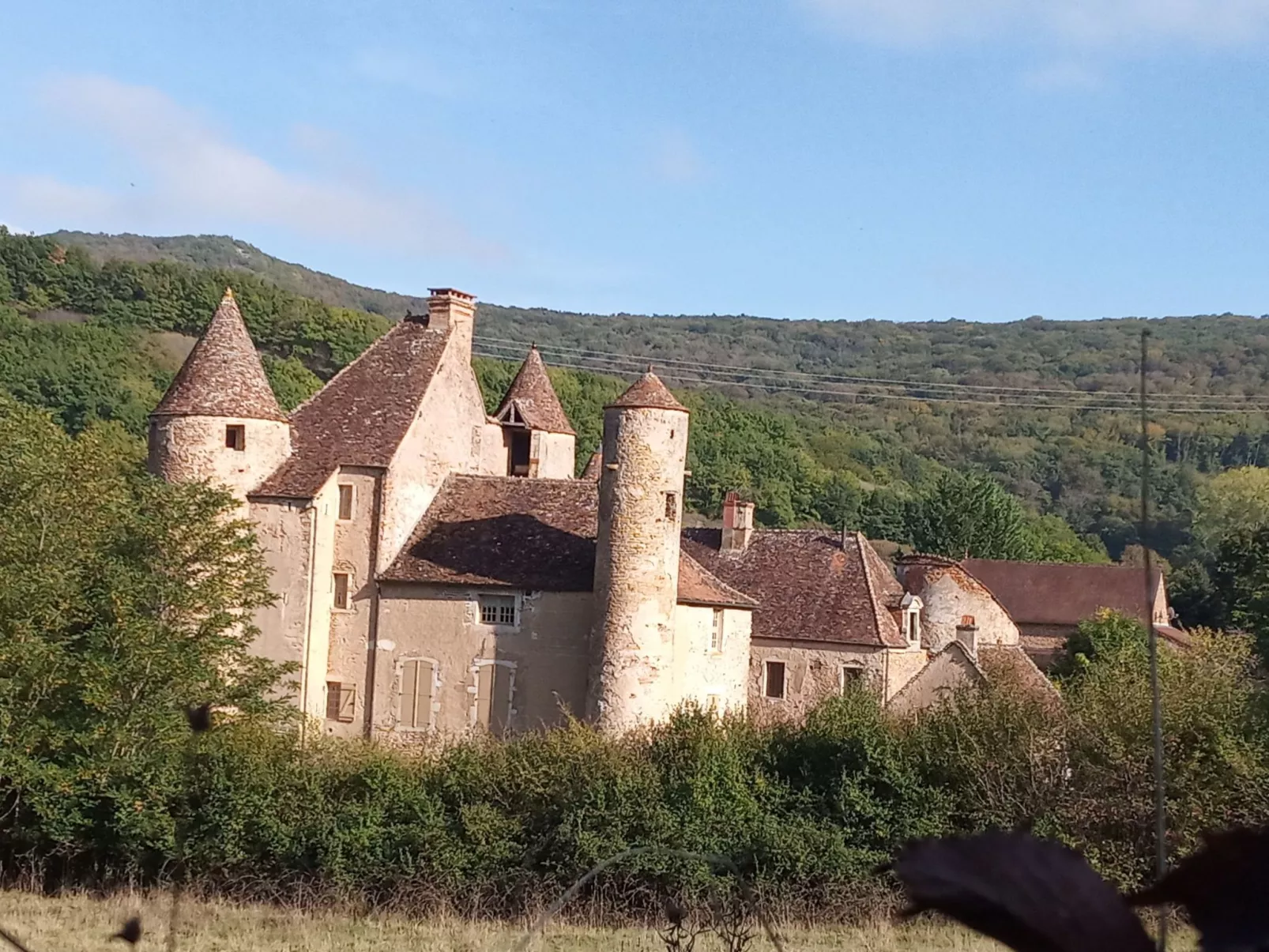 An der Weinstraße von Burgund-Buiten