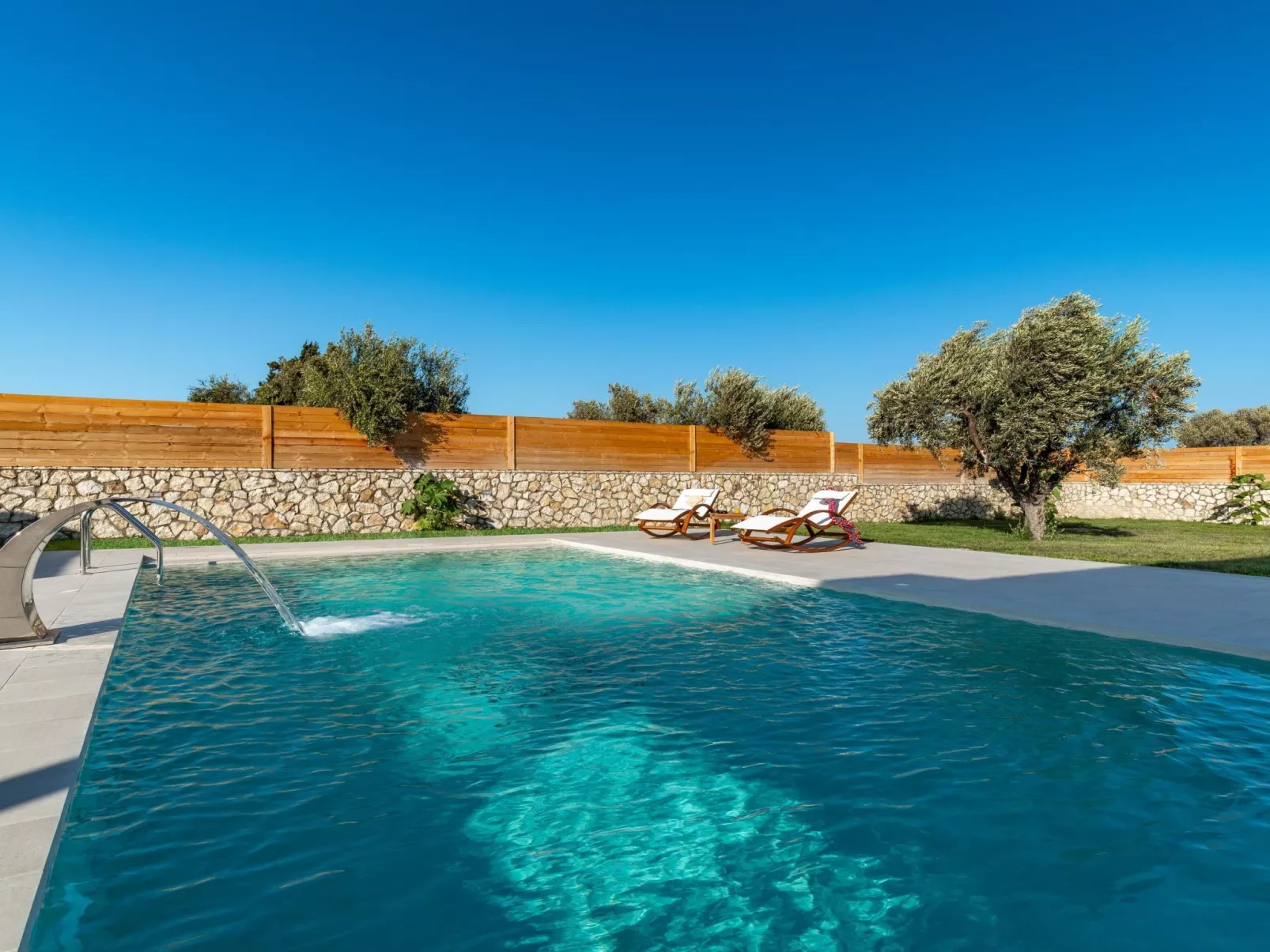 Ferienvilla Petra in Kolympia Village-Buiten