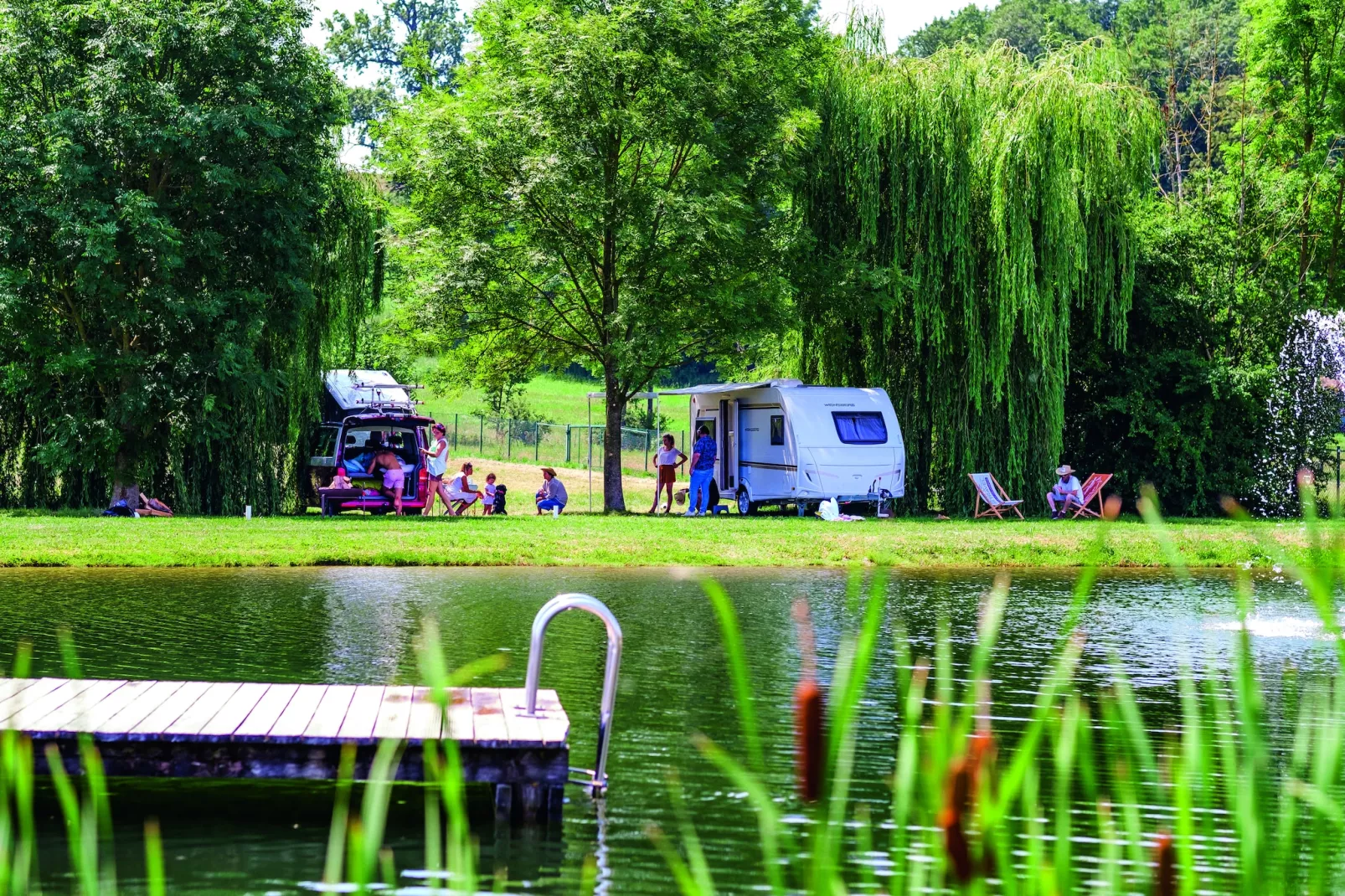 MobileHome Typ A-Parkfaciliteiten