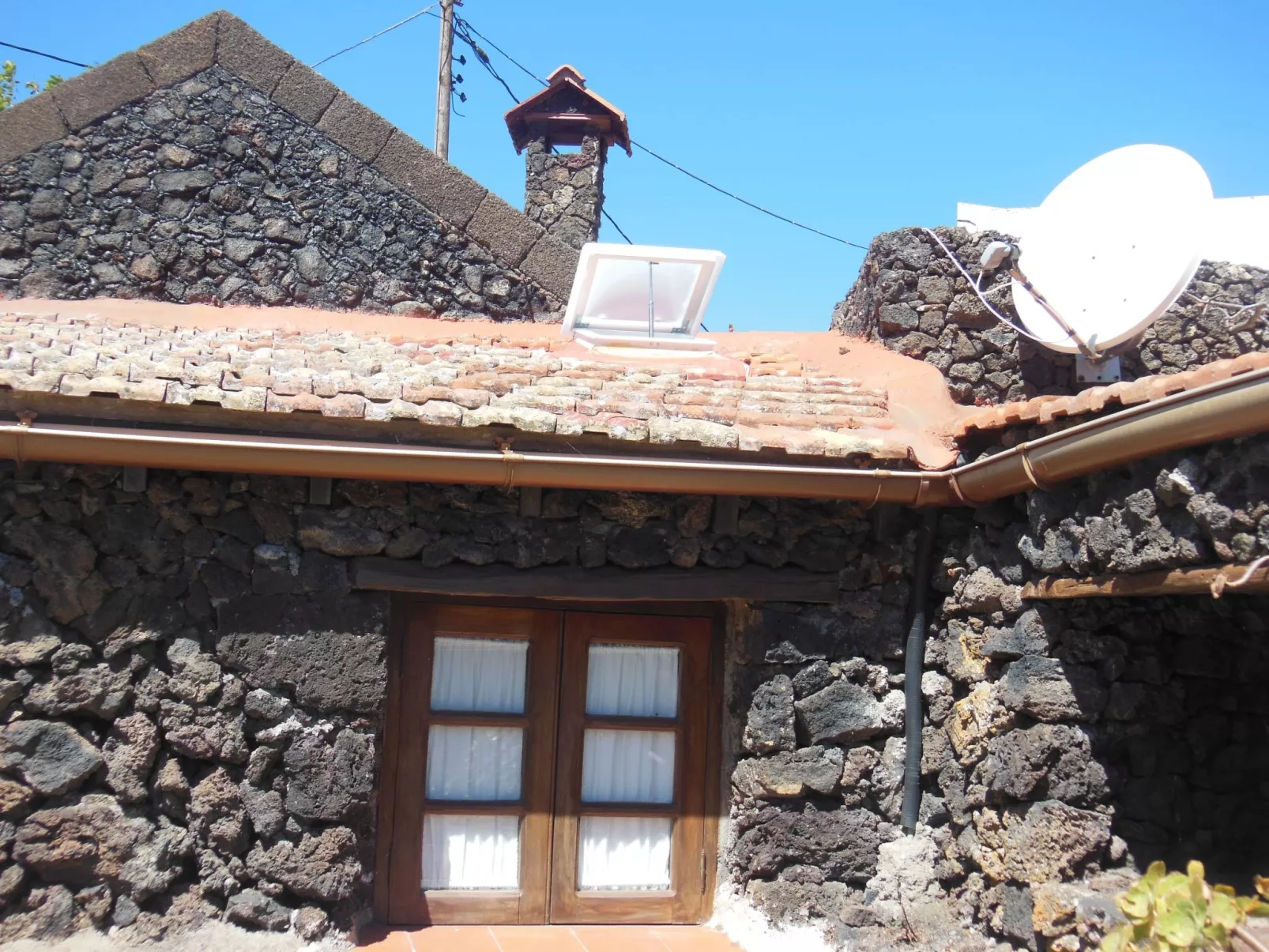 Traditionelles kanarisches Landhaus-Buiten