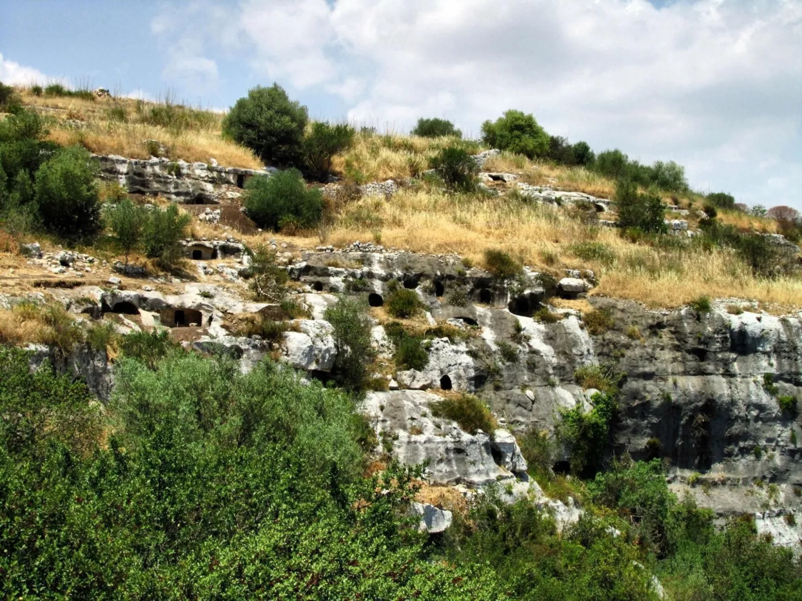 Komfortable Villa Castello - Blick auf Cava d'Ispica-Image-tags.info