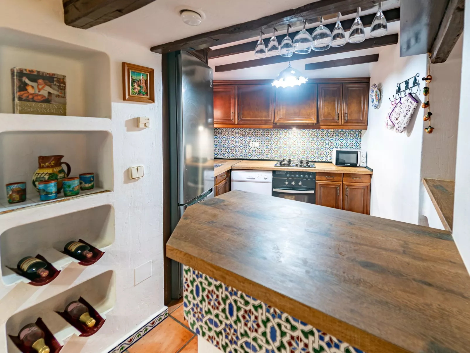 Das beste Haus große Terrasse Strand und Bars-Binnen