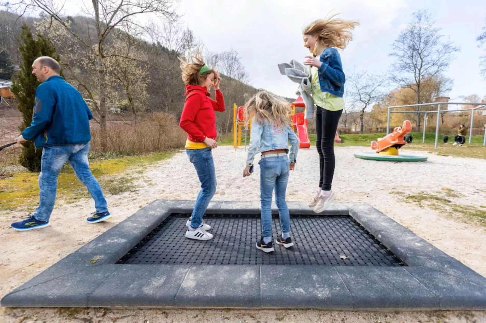 Bungalow Luxus Typ B Campingpark Eifel-Tuinen zomer