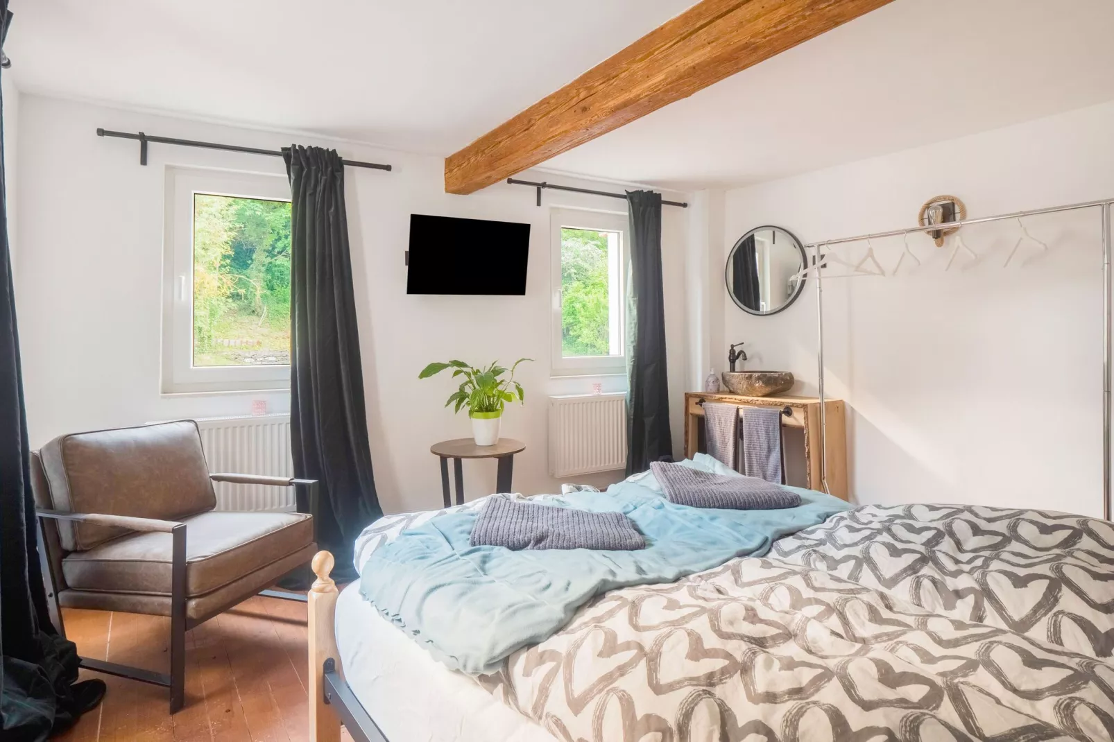Ferienhaus St Goarshausen in der Loreley-Slaapkamer