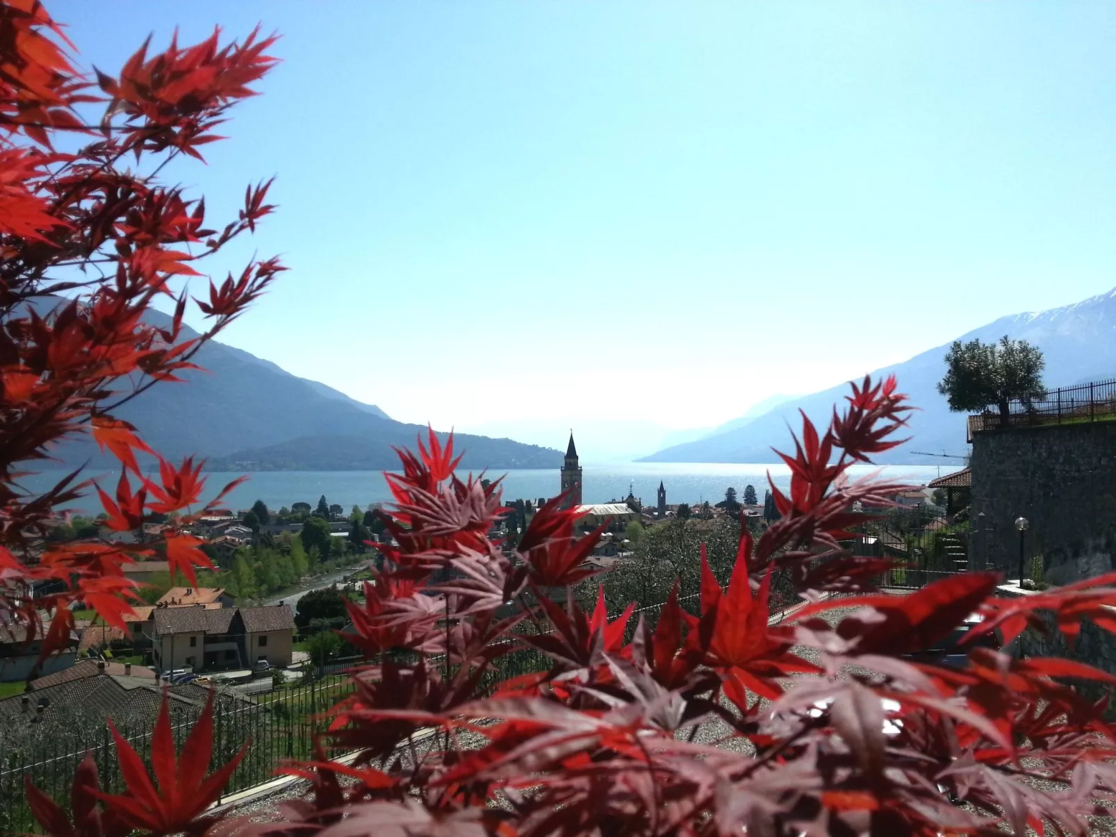 Jugendstilvilla mit Blick auf den Comer See-Buiten
